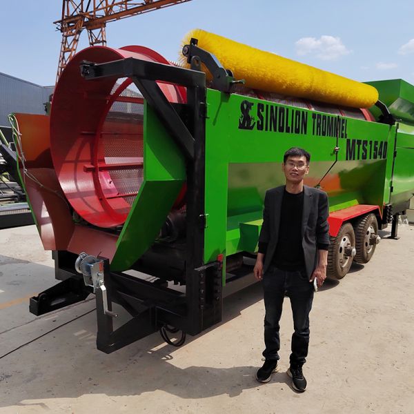 Depends on Models Rotary Trommel Screen for Coal Ash Screening in Industrial Applications