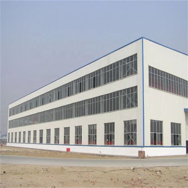 Industrial Prefabricated Steel Structure Workshop Warehouse H-Section Steel Metal Building