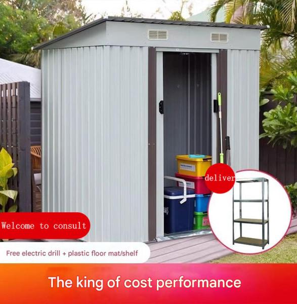 Roof Composite House for Steel Structure Outdoor Storage Room within Postmodern Design Style