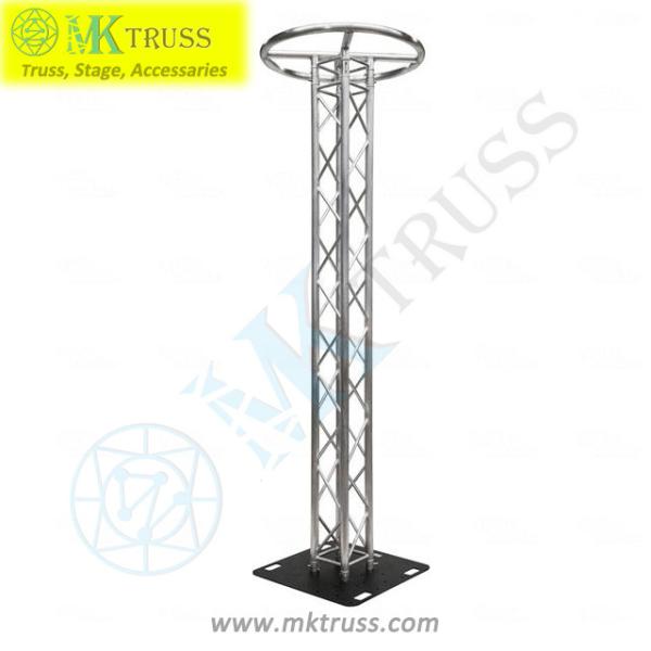 Metade de borracha de alumínio com pin clip Melhorar o seu 290mm Alu Setup Truss de Iluminação de palco