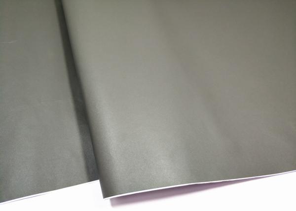 Solid Color Easy Peel Off Wallpaper Washable Gray Removable Wallpaper