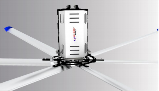 вентилятор потолочного вентилятора 50Hz HVLS высокообъемный низкоскоростной для логистических складов
