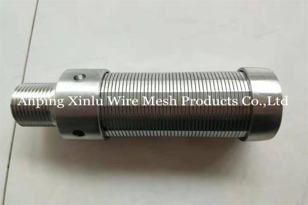 Threaded Stainless Steel Filter Screen DN 53mm x G 3/4 For Resin Trans