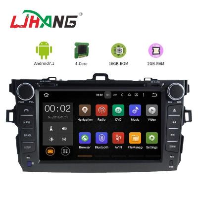 Left Hand Driving Multimedia Toyota Car DVD Player With MP3 MP4 DVR AUX