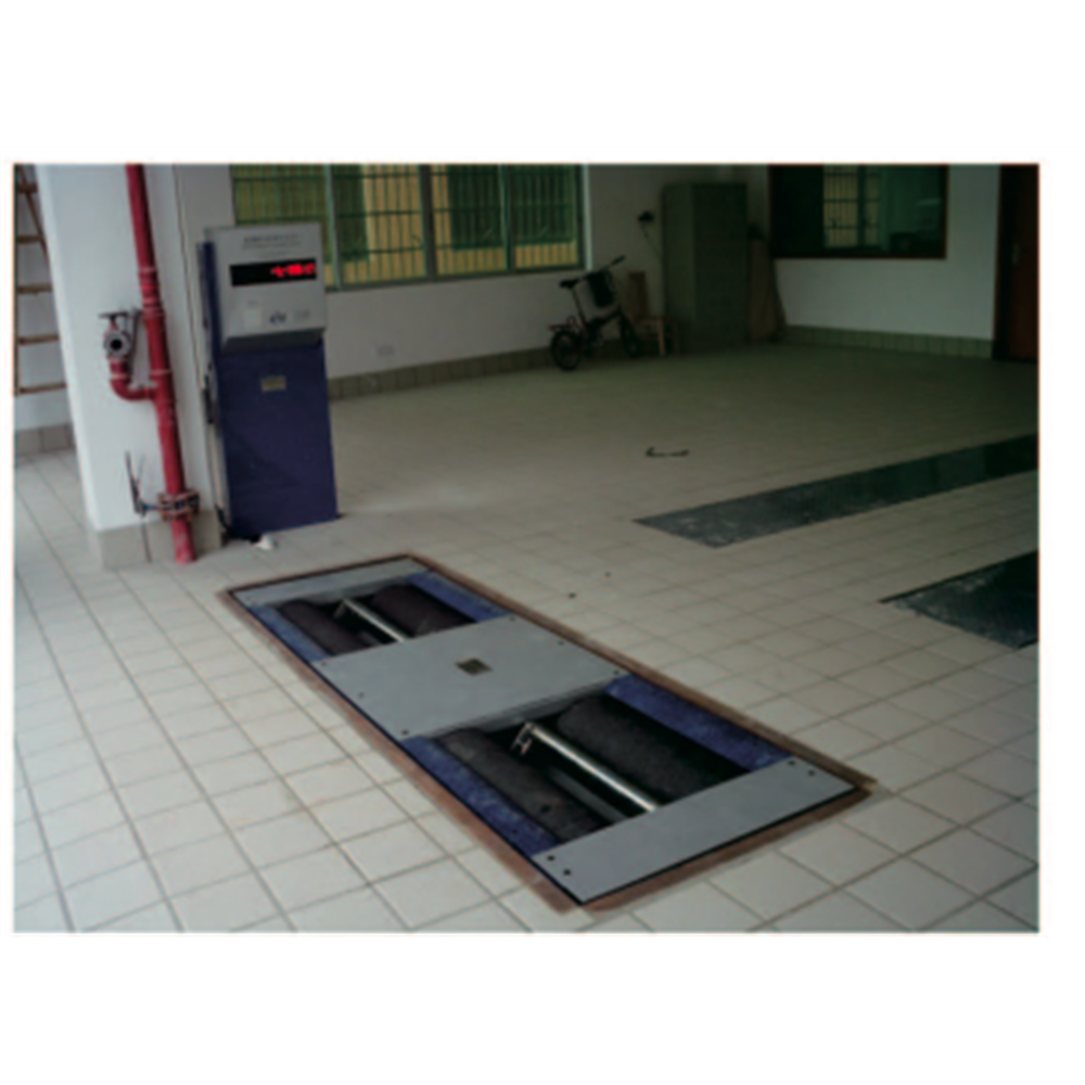 Vehicle Axle Weight Test Bench with Zemic 10t Roller Brake Tester Year 2004-2008