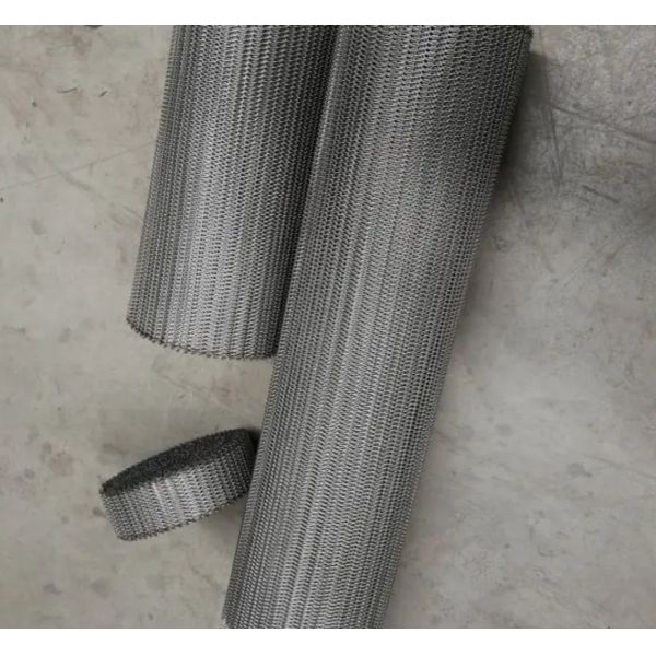 Industrial Grade Stainless Steel Conveyor Belt 0.5mm-5mm Electroplated Wire Mesh