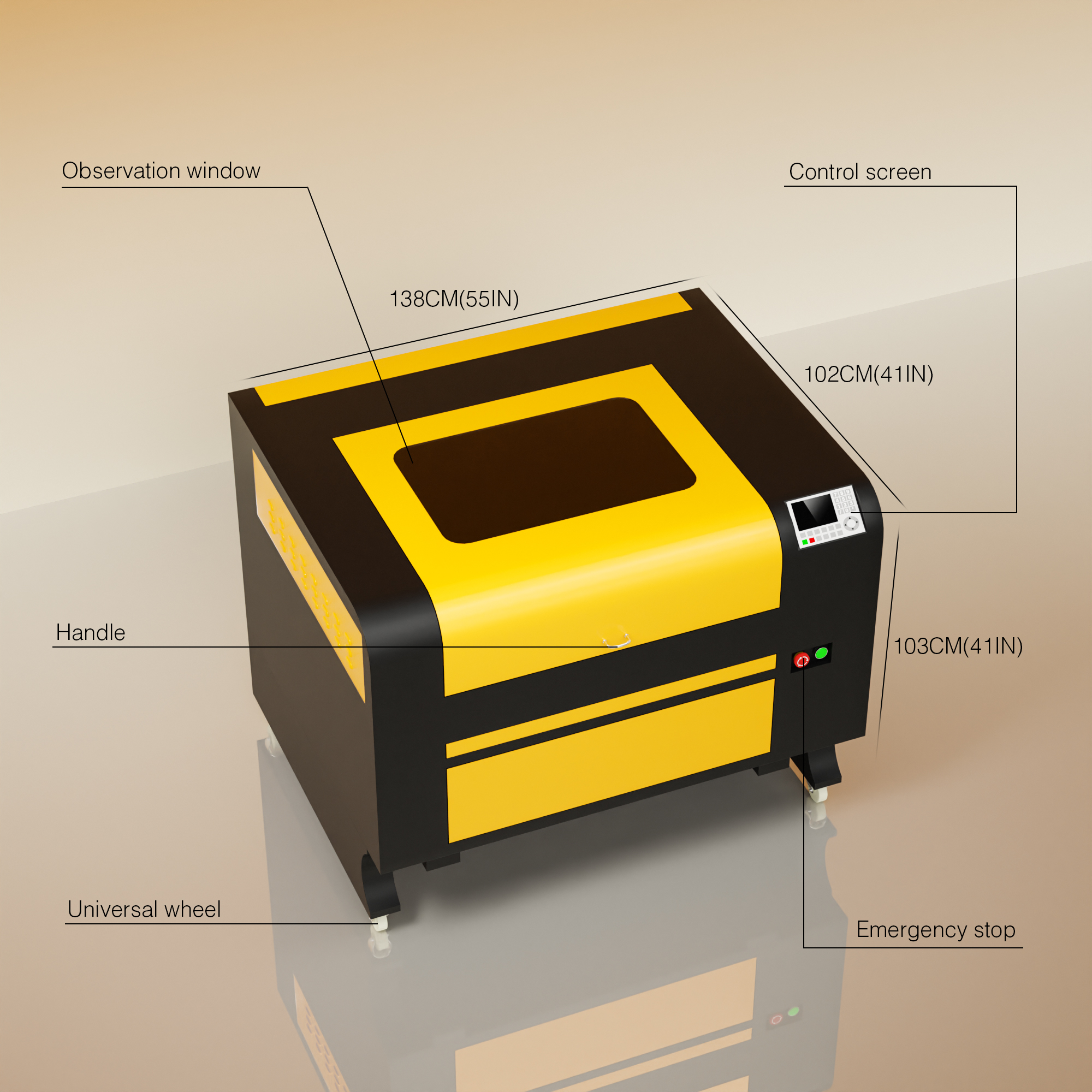 100W 150W CO2 CNC Laser Cutting Engraving Machine with CCD Water-Cooled 2-Axis for Acrylic Plastic Glass & Mixed Materials