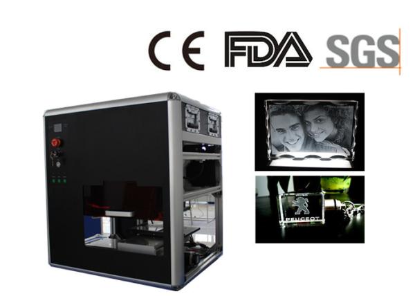 Diode Pumped 532nm 3D Laser Engraving Machine with 800 -1200 DPI Resolution
