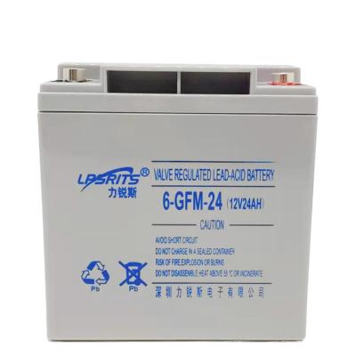 A válvula de LIRUISI 6-GFM-38Ah 12V 38Ah selou a bateria acidificada ao chumbo de UPS