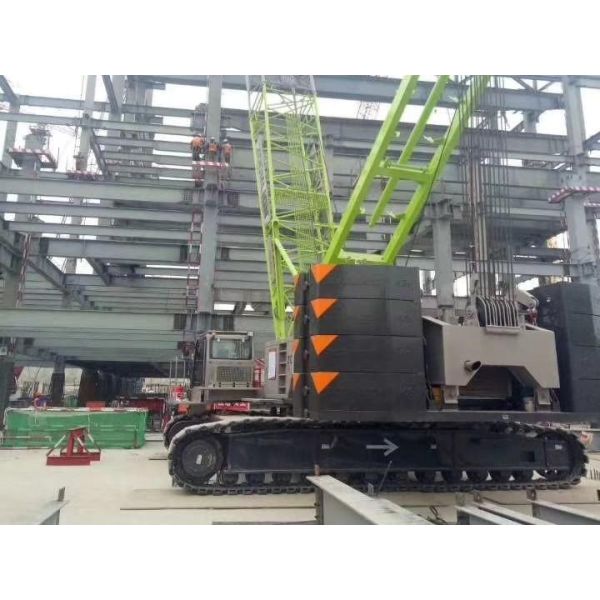 85 Ton ZCC850 Hydraulic Crawler Crane in Construction Lifting Hoisting Machinery