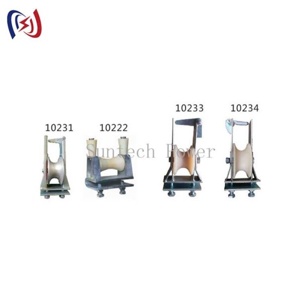 Bloques de tendido de cable de 5KN, 10KN y 20KN, bloques de tendido para transmisión