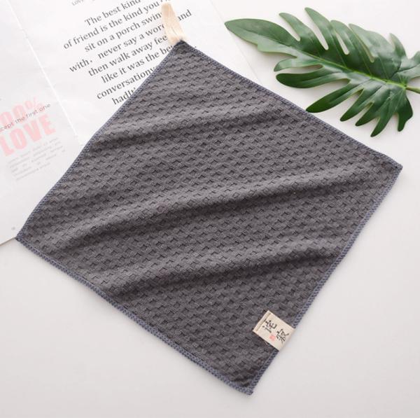 100% Cotton Hand Towel Absorbent and Sustainable Striped Pattern for Sensitive Skin