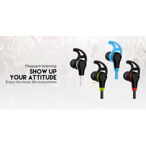 Soft Rubber Earhook Truewireless Stereo Earphone In Ear 3h Working Time