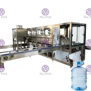 20l Sterile Water Washing 450bph Gallon Filling Machine