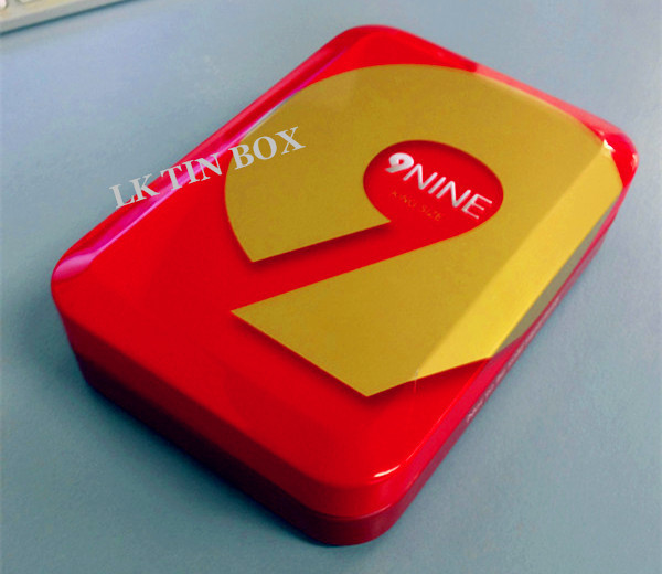 Cool  1 Pack  Cigarette Tin Can No 9 Preminum Gold Double Sides Printed