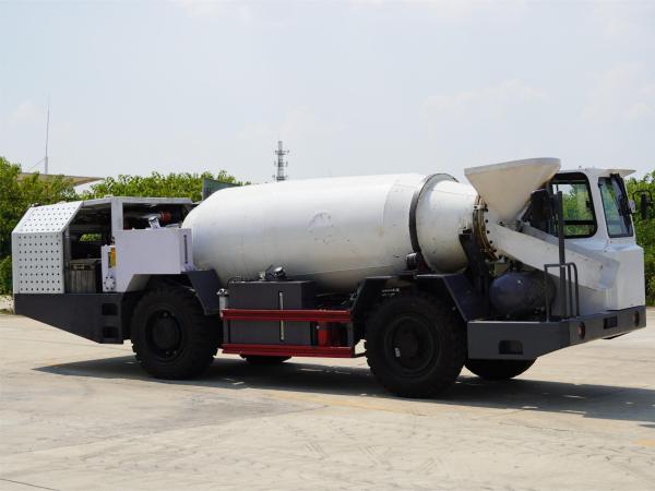                  Underground Concrete Transmixer Mixing Truck             