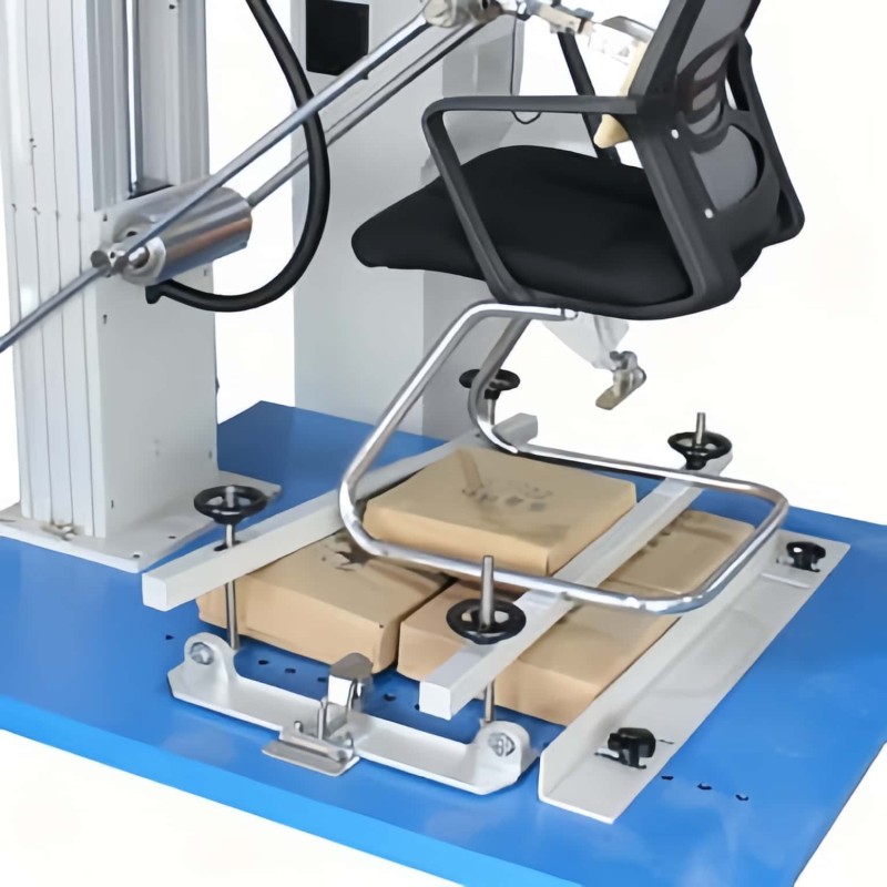 HUAKAI Durable Office Chair Structural Strength Fatigue and Backrest Durability Tester with Touch Screen Display
