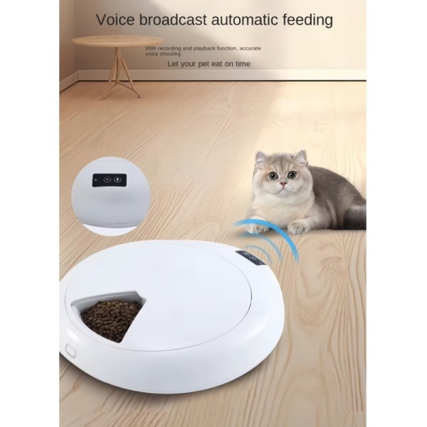 Detachable Automatic Pet Feeding Machine APP Control Dog Food Bowl Ice Crystal Freshness