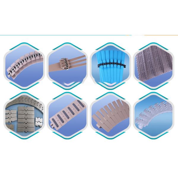 Modular Food Beverage Flat Top Conveyor Chain 820 Series