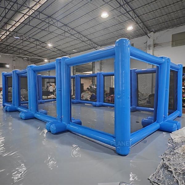 Jogos Desportivos Comerciais Paintball Inflable Arena Paintball PVC Campo