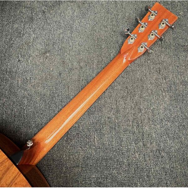 Custom Martin Style Dreadnought D-18AA All Solid KOA Wood Acoustic Guitar, Accept Guitar OEM
