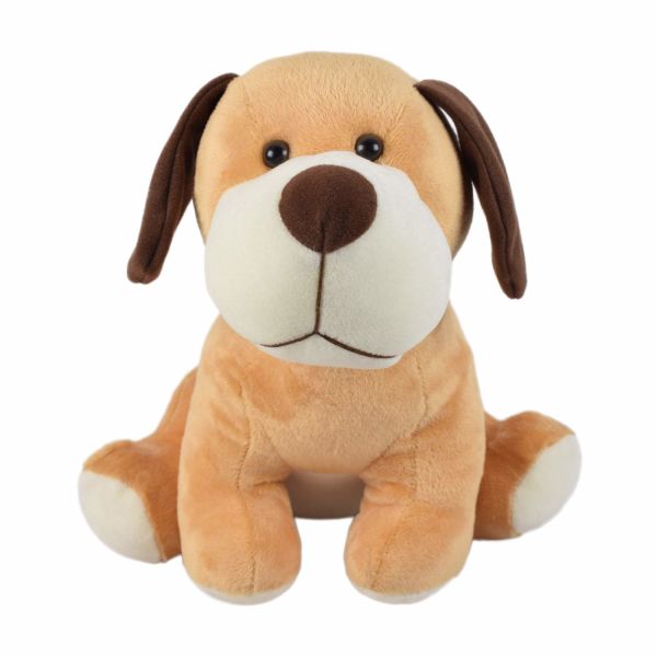 Non Toxic 30cm Height Dog Stuffed Toy With PP Cotton Filling