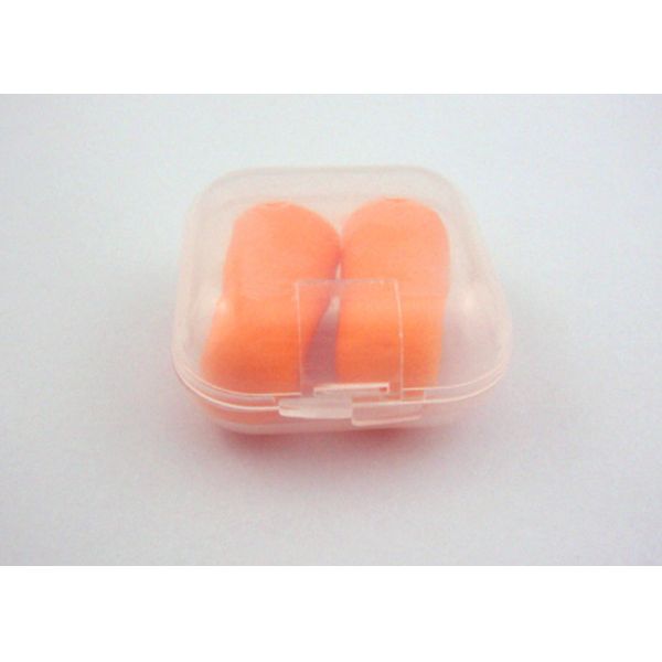 Soft PU Foam Disposable Ear Plugs Slow Rebounded Noise Cancelling Ear Plugs with Box