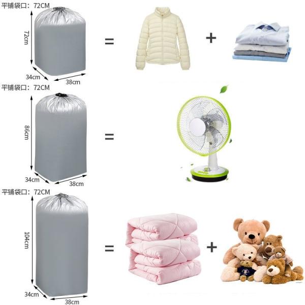 Quilt Storage Bag Large-Capacity Waterproof Moisture-Proof Foldable Household Clothes Quilt Finishing Bag Moving Pac