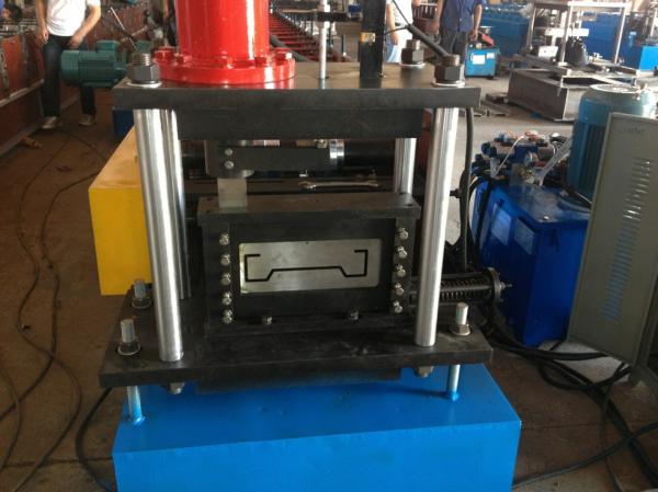 18 Forming Stations Roll Forming Equipment For Fire Damper Production Chain Drive