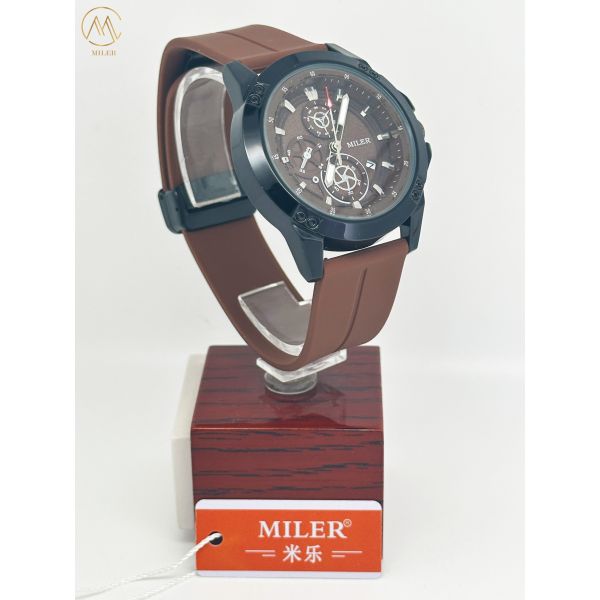 Custom Logo Minimalist Watch For Men Sport Silicone Waterproof Luminous Quartz Watches Mens Business Calendar Wrist Watches