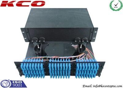A montagem em rack 96 do painel de remendo da fibra ótica da unidade da caixa ODF da terminação da fibra retira o núcleo de 4U