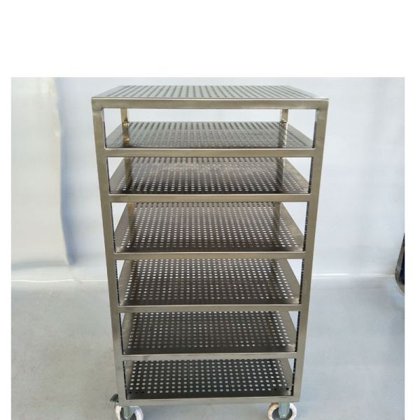 Rack Multifunctional Stainless Steel Display Stand Large Capacity and Heavy Duty Storage
