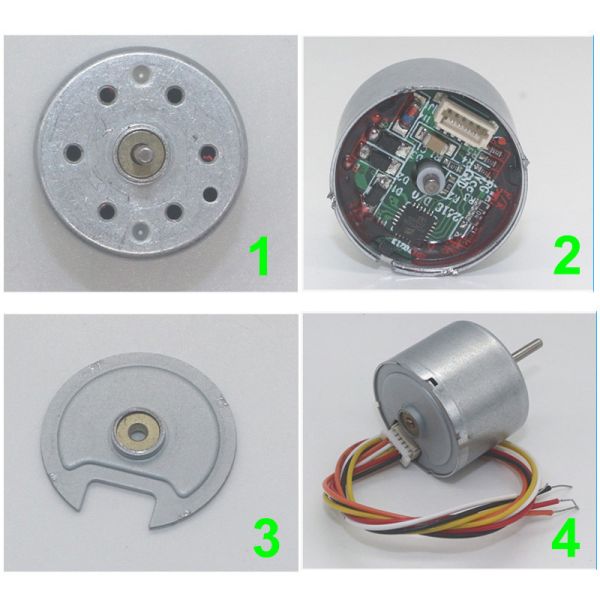 DC высокого вращающего момента JGA25 2418 безщеточный едет на автомобиле мотор шестерни 12v 50 Rpm