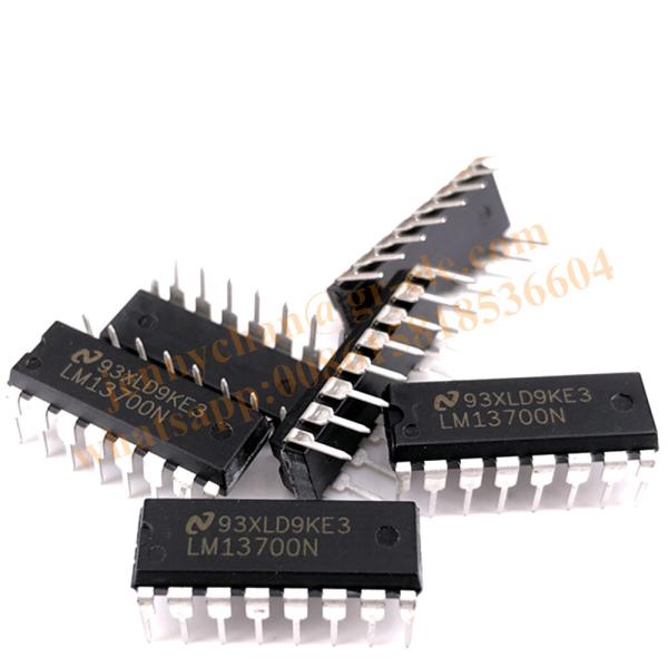 LM13700N LM13700 dual operational transconductance amplifier buffer is inserted into DIP-16