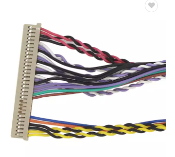 40 Pin LVDS Wire Harness Electrical , 50mm Car Trailer Wiring Harness