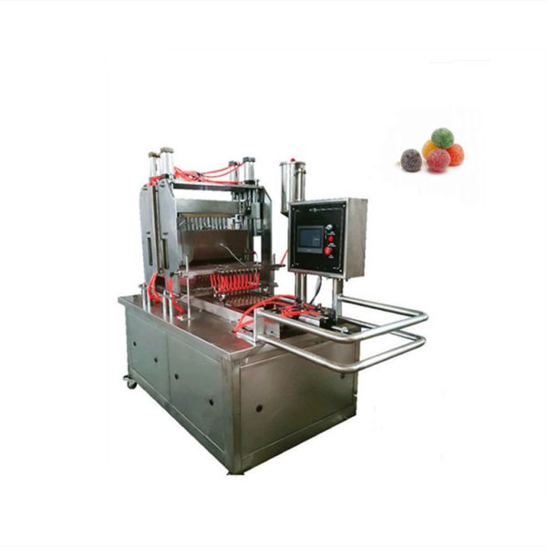 Food Beverage Shops 50kgs/h Sweet Gelatin Gummy Candy Making Machine with 3kw Power