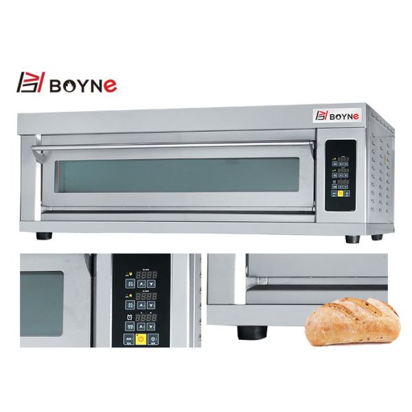 Коммерчески тип одно печь микрокомпьютера пекарни подносов палубы 3 для магазина торта