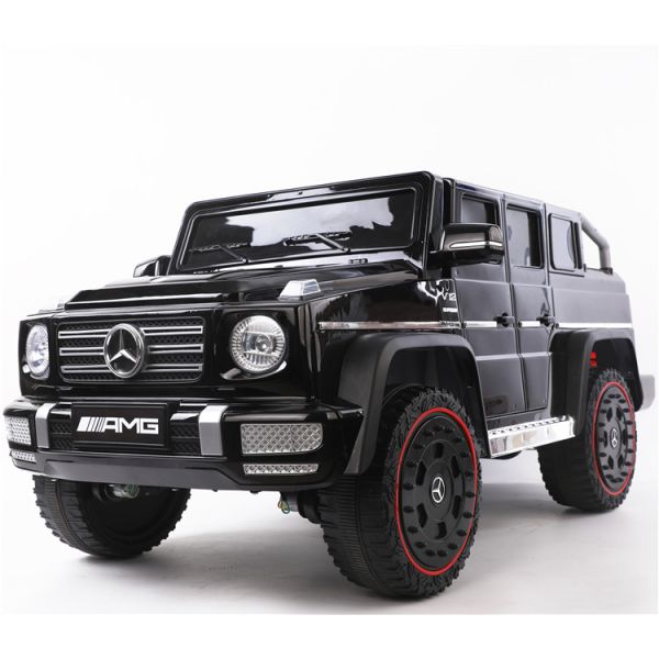 Нет краски дизайн 12В электрическая езда на машине с пультом дистанционного управления и кожаные сиденья