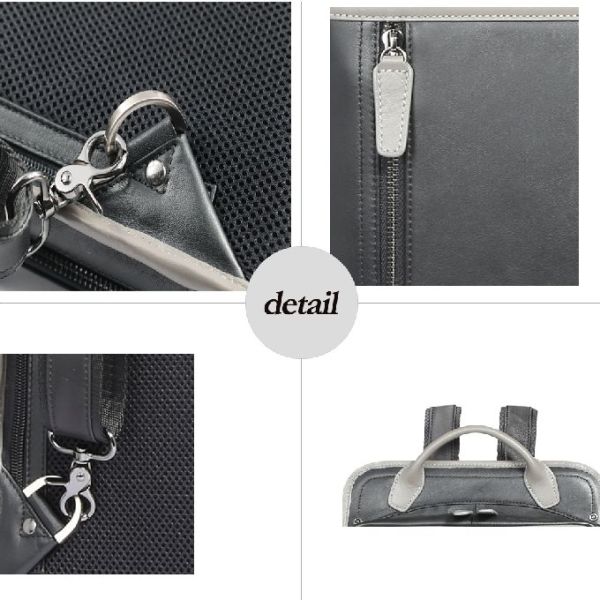 A primeira camada simples vergasta os sacos de escola de couro para o ODM das estudantes universitário