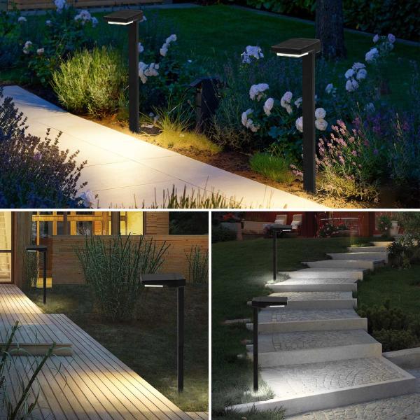 Lumières solaires de jardin en plein air pour la décoration de la maison