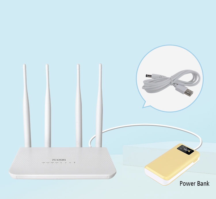 маршрутизатор 300mbps 4G с интерфейсом внешней антенны RJ45 слота Sim