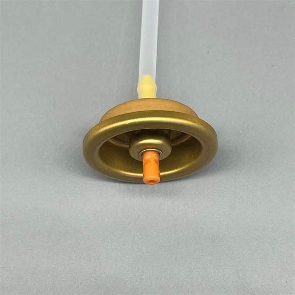Valve de pulvérisation du corps de déodorant polyvalente avec buse pour les soins cosmétiques et personnels avec une performance de distribution uniforme