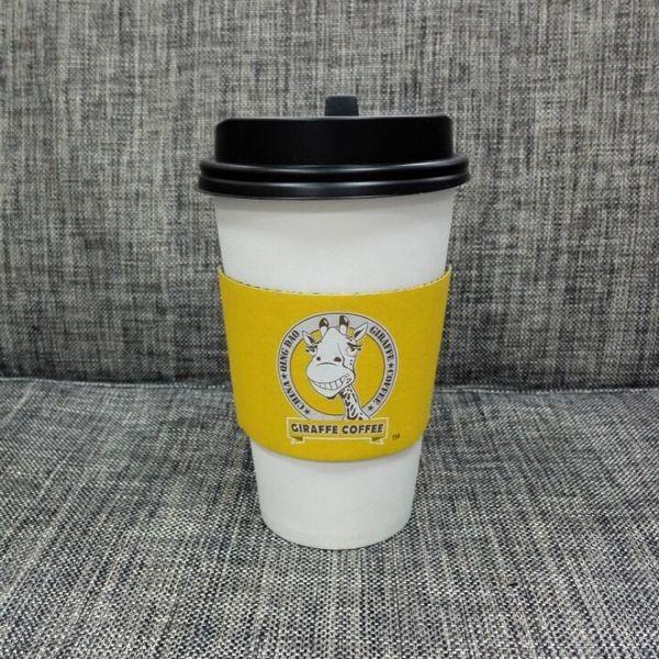 Heat Resistance Insulated White Cold Drink Paper Cups To Go For Beverage Takeaway