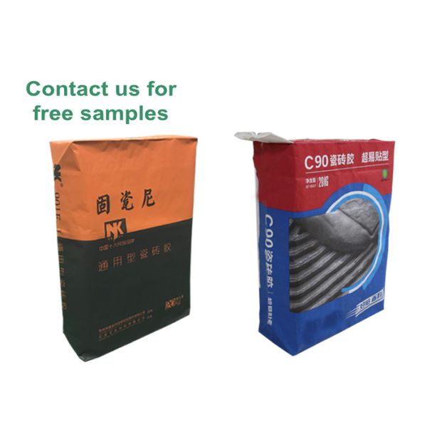 Био - Degradable клапан бумаги Kraft кладет промышленную пользу в мешки для гипсолита гипса