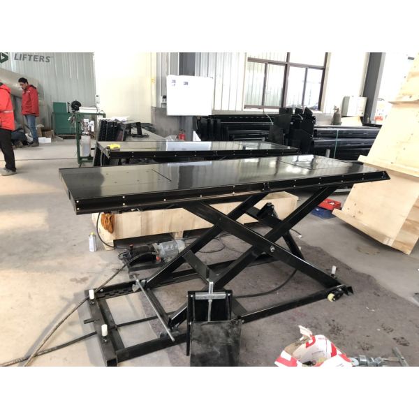 Portable 2.2kw 1200mm Lifting Motorcycle Table Jack