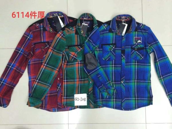 Men's High quality casual plaid shirts