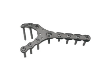 Black Orthopedic Surgical Instruments Olecranon Fossa Locking Plate