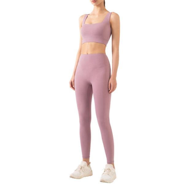 Antibacterial High Rise Yoga Pants Seamless Workout woman Leggings