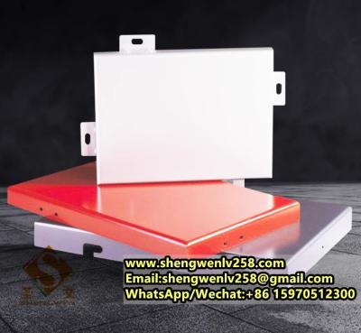 Metal aluminum facade aluminum panels for building facade customized metal sheet 3mm