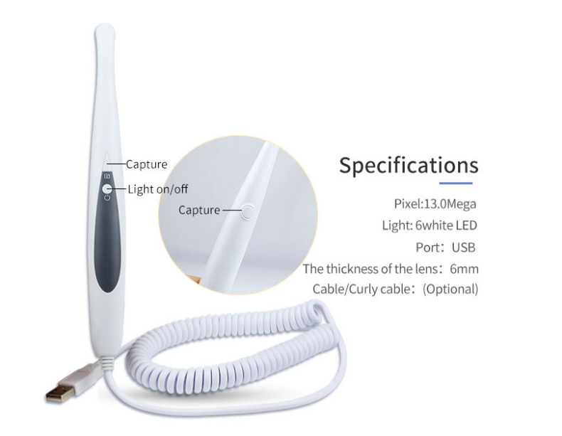 Медицинская мебель 3-слойная медицинская тележка стоматологическая мобильная тележка Easy Clean Oral Scan Mobile Trolley